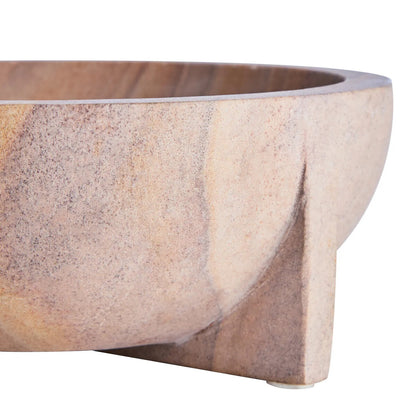Pietra Rainbow Sandstone Pedestal Bowl