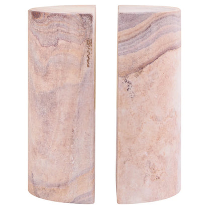 Pietra Set of Two Rainbow Sandstone Bookends
