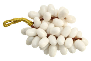 Zoro Small White Marble Decorative 50 Grapes