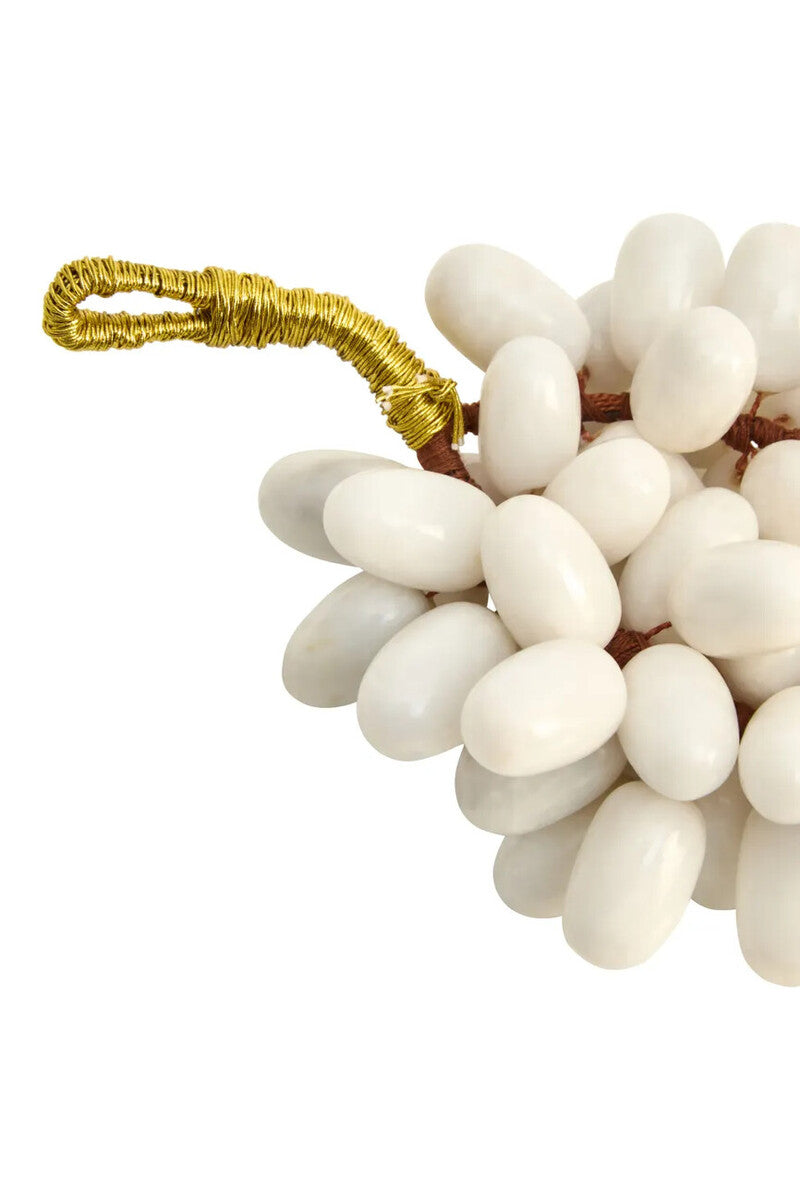 Small White Marble Decorative 50 Grapes | Zoro