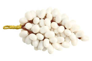 Zoro Large White Marble Decorative 100 Grapes