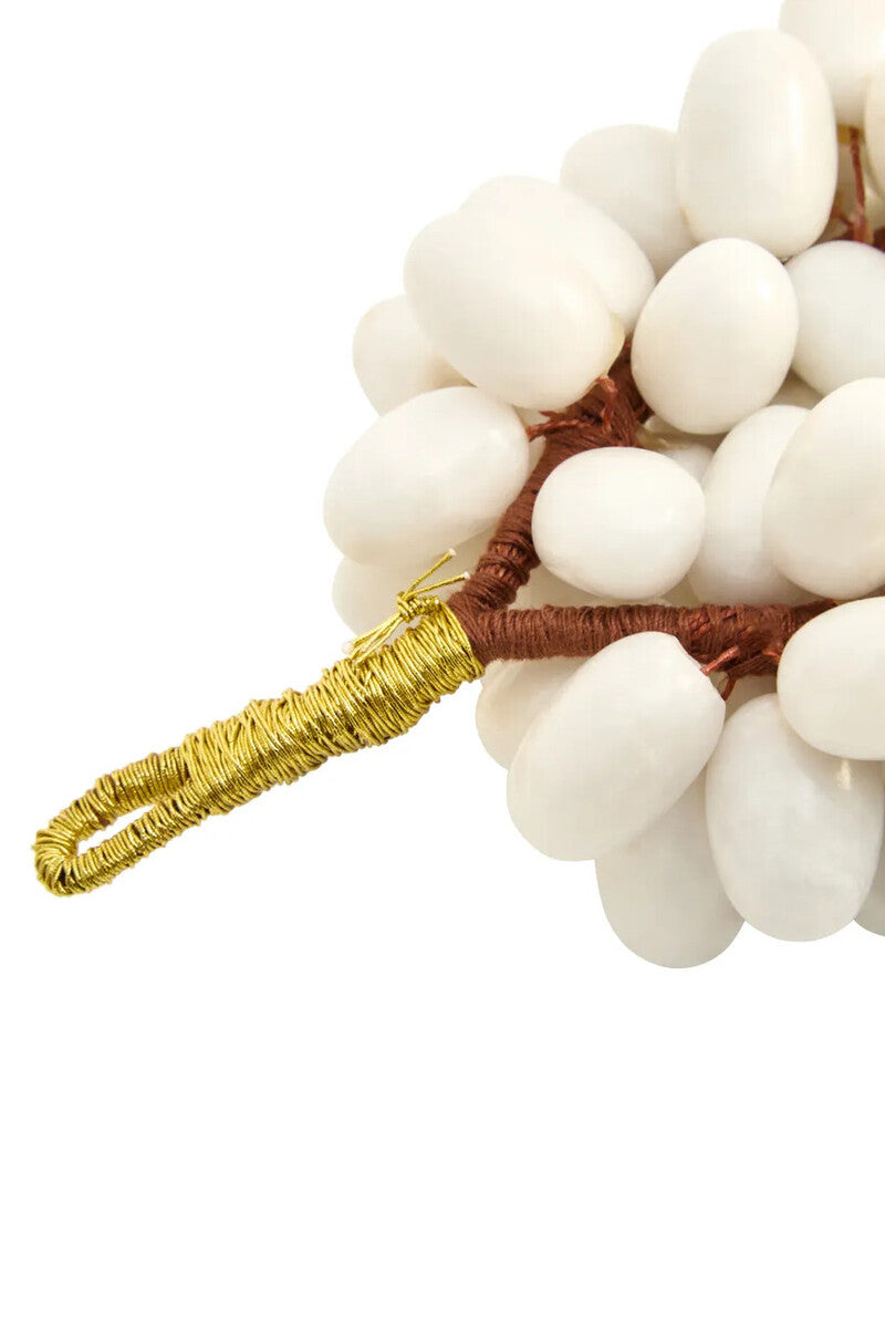 Large White Marble Decorative 100 Grapes | Zoro