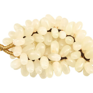 Large White Onyx Decorative 100 Grapes | Oleena