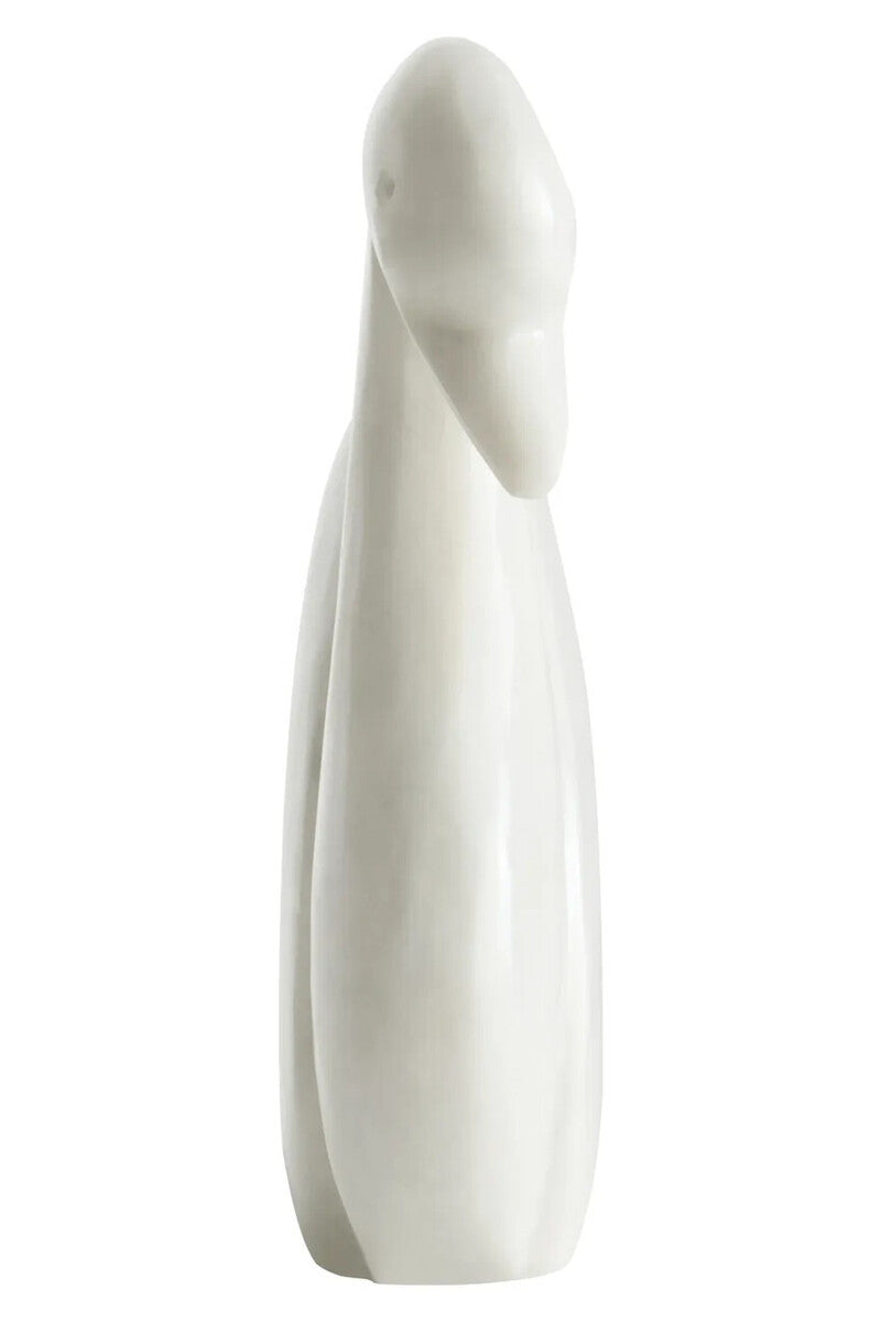 White Marble Decorative Swan | Zoro