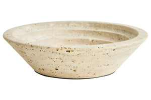 Tibor Travertine Bowl