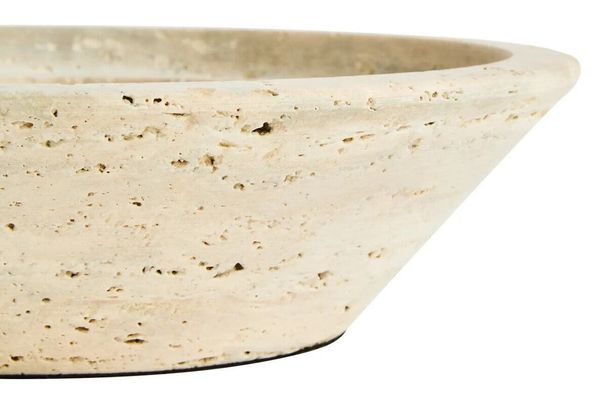 Tibor Travertine Bowl