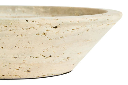 Tibor Travertine Bowl