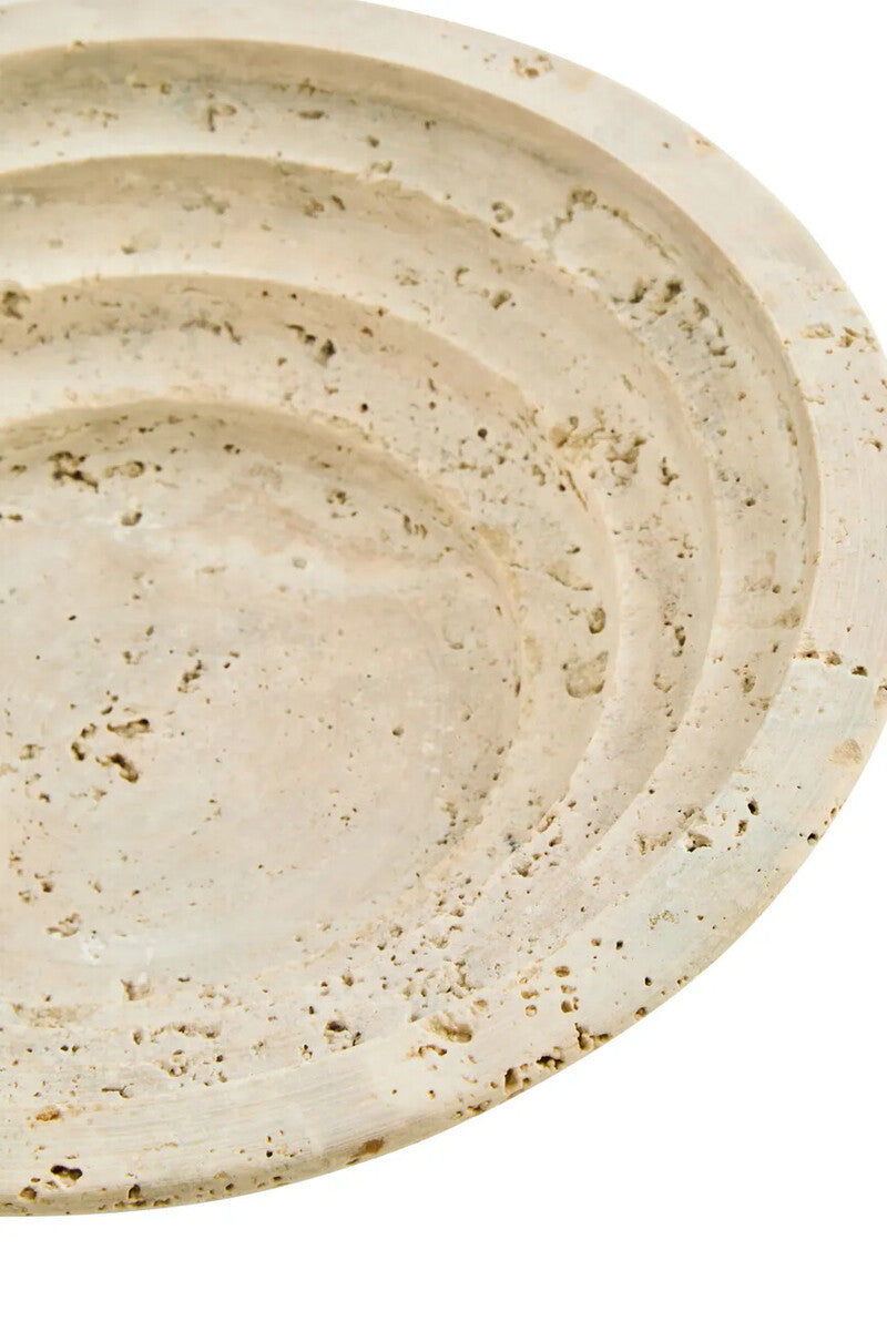 Tibor Travertine Bowl