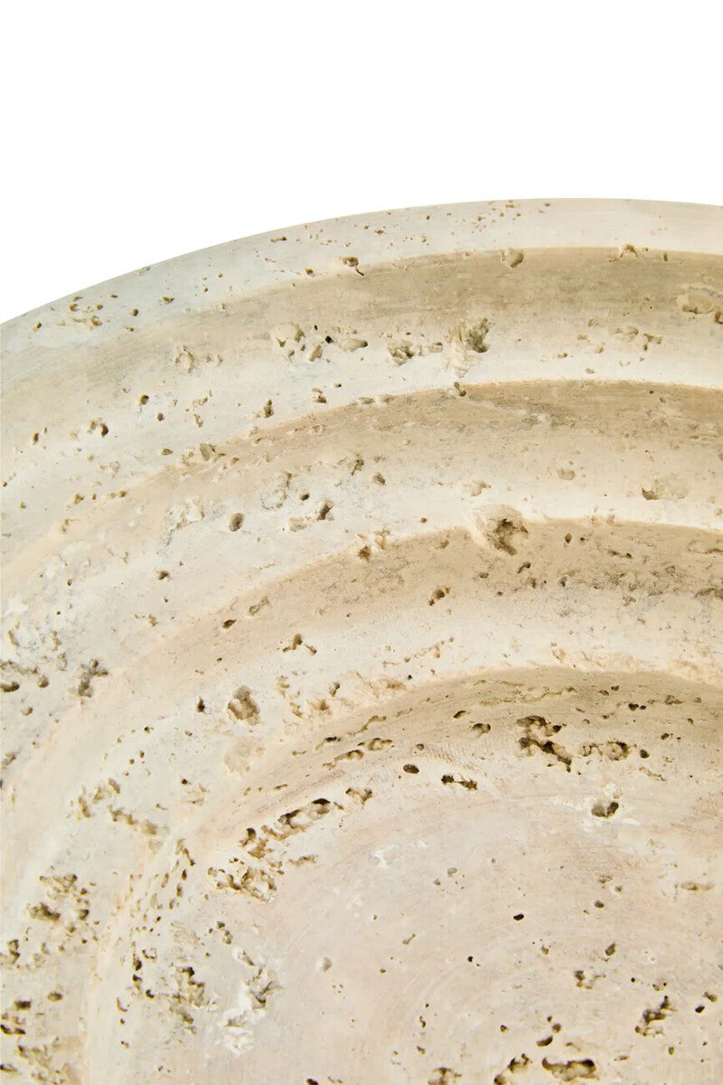 Tibor Travertine Bowl