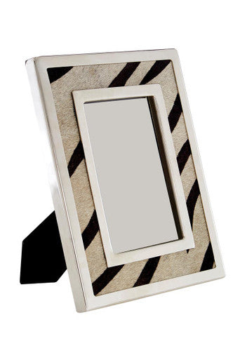 Kensington Townhouse 4in x 6in Zebra Design Photo Frame