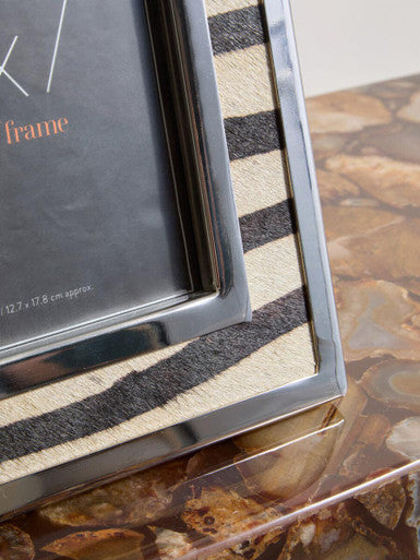 Kensington Townhouse 5in x 7in Zebra Design Photo Frame