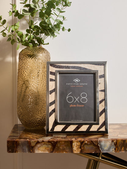 Kensington Townhouse 6in x 8in Zebra Design Photo Frame