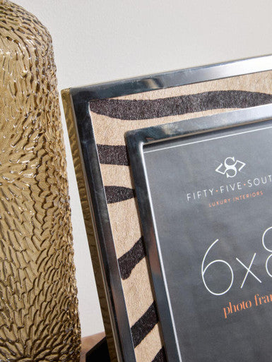 Kensington Townhouse 6in x 8in Zebra Design Photo Frame