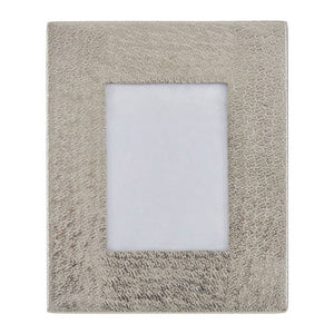 Kensington Townhouse Hammered Silver 5 x 7 Photo Frame
