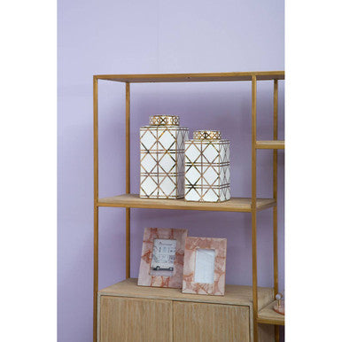 Bowerbird Small Pink Quartz Photo Frame - Image 7