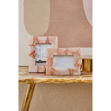 Bowerbird Large Pink Quartz Photo Frame - Image 5
