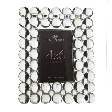 Carrie 4In X 6In Crystal Bubble Photo Frame