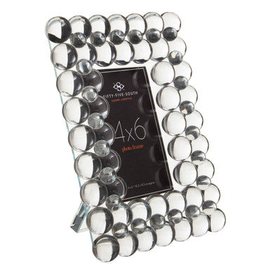 Carrie 4In X 6In Crystal Bubble Photo Frame