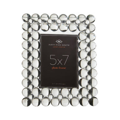 Carrie 5In X 7In Crystal Bubble Photo Frame