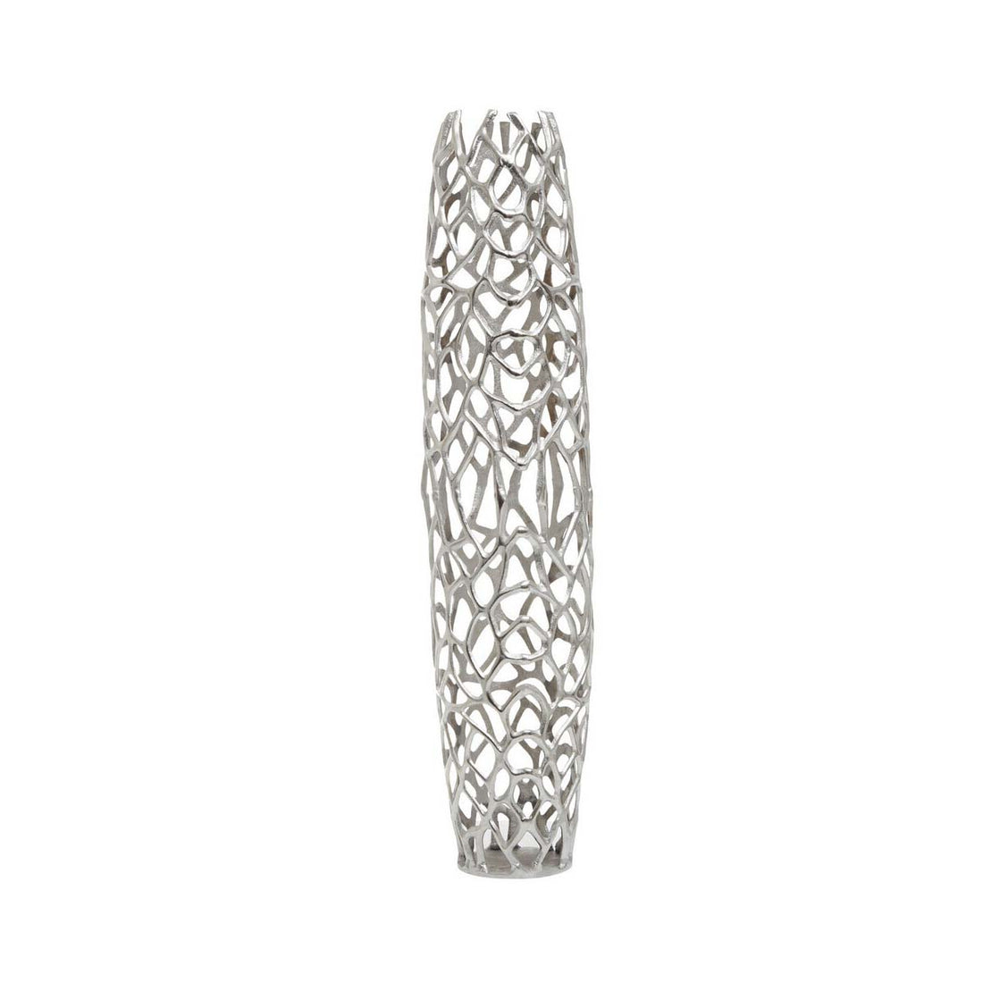 Prato Large Silver Finish Vase