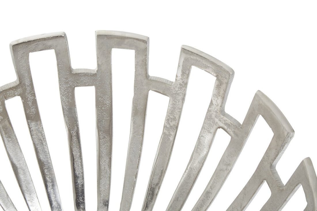 Delphi Large Silver Finish Bowl