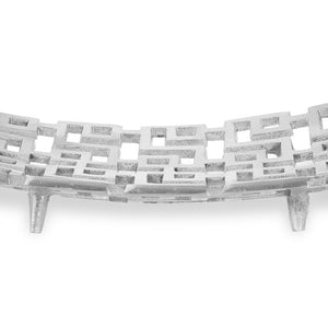 Small Plate in Silver Finish | Delphi