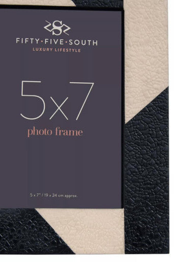 Ezra Black And White Photo Frame 5X7 Inches