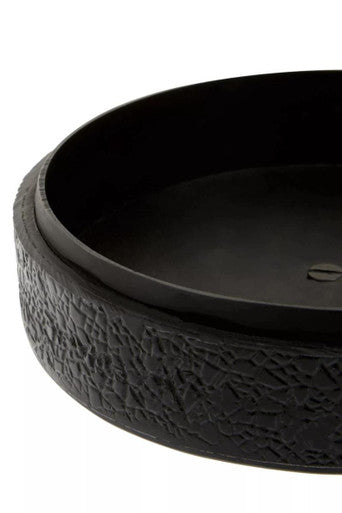 Ezra Large Black And White Trinket Box