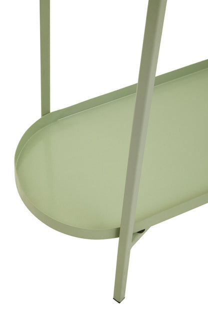 Sabia Green And Gold Iron Console Table