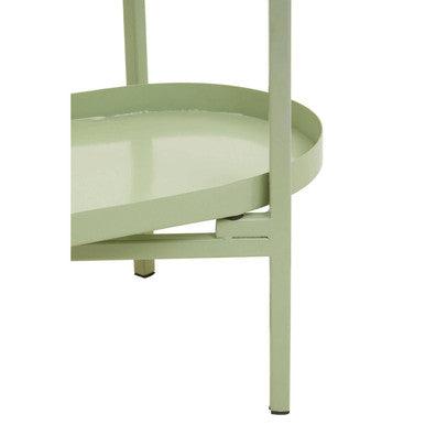 Sabia Green And Gold Iron Console Table