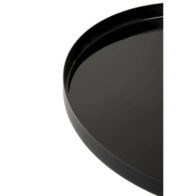 Ramus Set Of Two Black And White Ombre Trays