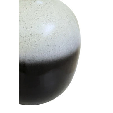 Ramus Large Black And White Ombre Vase