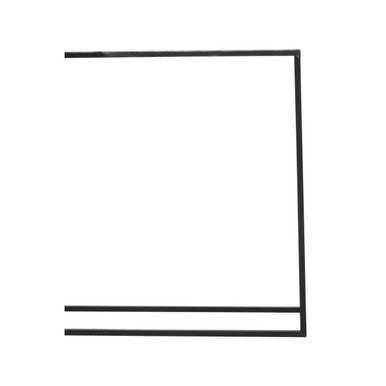 Ramus Black And White Ombre Console Table