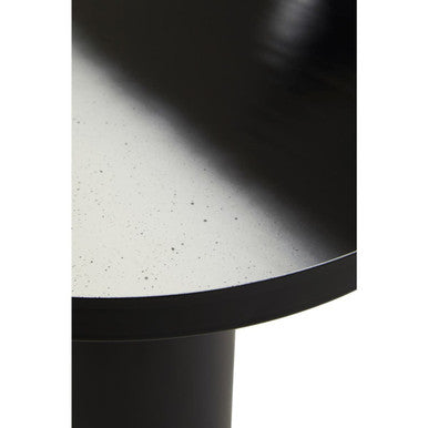Ramus Black And White Ombre Side Table
