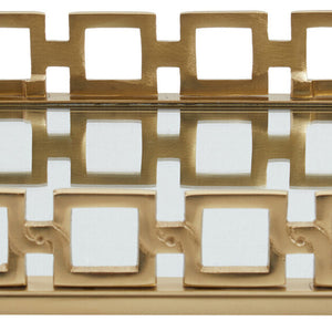 Square Gold Mirror Tray | Rhoda