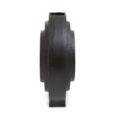 Hapax Round Matt Black Finish Vase