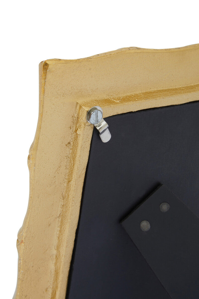 Hiba Gold Finish Bamboo Effect Photo Frame 4x6in