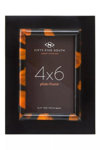 Roma 4 x 6 Inch Tortoise Shell Photo Frame