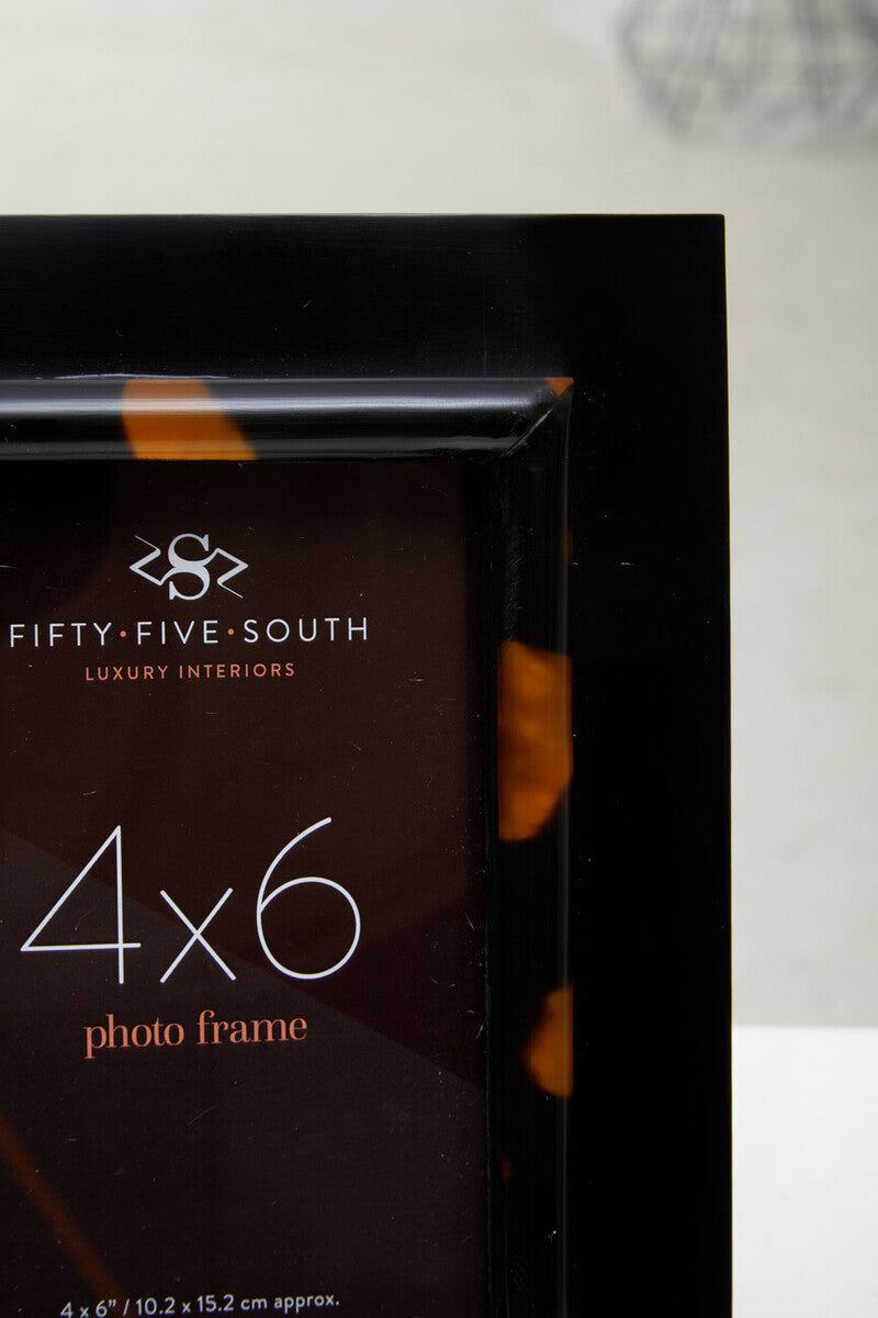 Roma 4 x 6 Inch Tortoise Shell Photo Frame