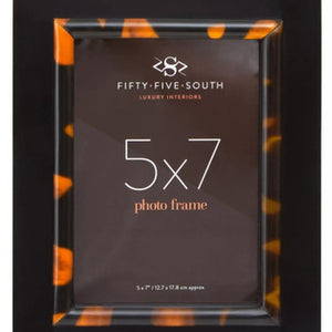 5 X 7 in Tortoise Shell Photo Frame | Roma
