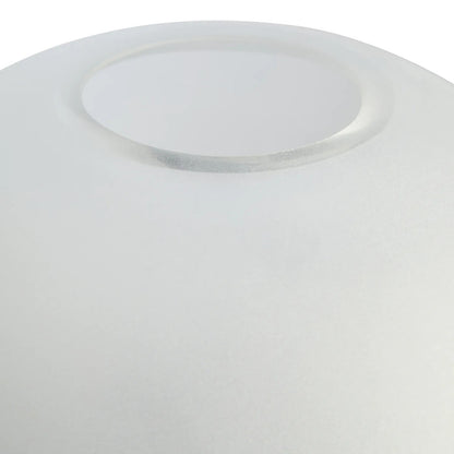 Gabi Large Opaque White Glass Vase