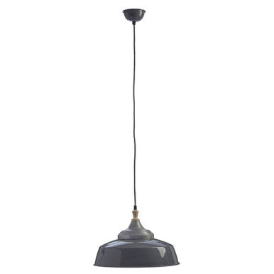 Oslo Grey Large Pendant Light