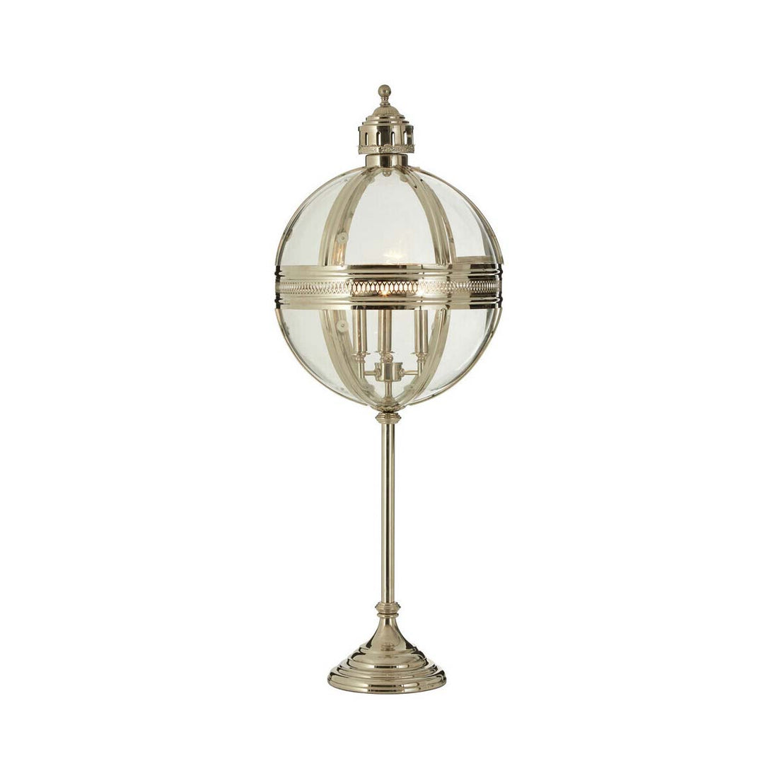 Hampstead Nickel Finish Table Lamp