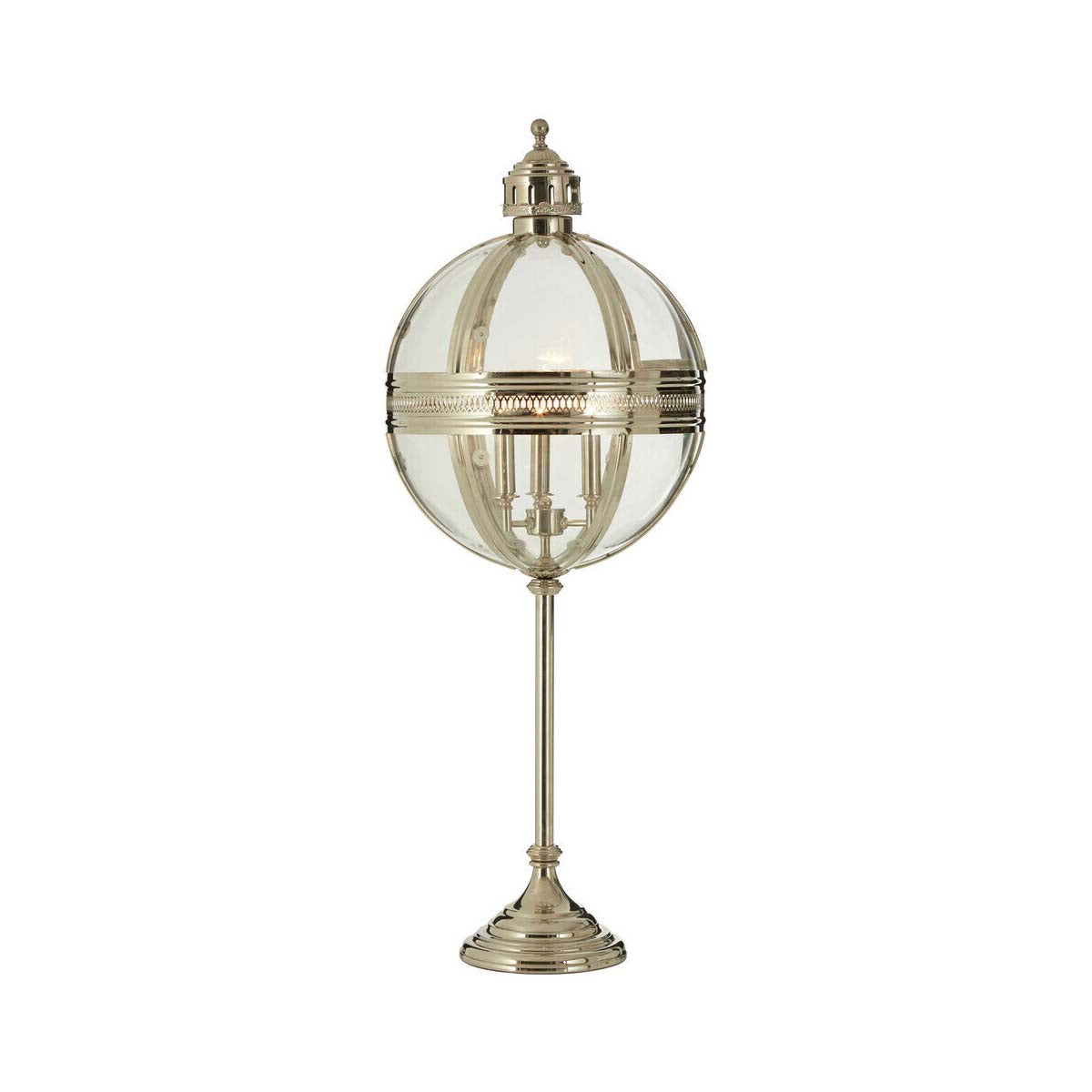 Hampstead Nickel Finish Table Lamp