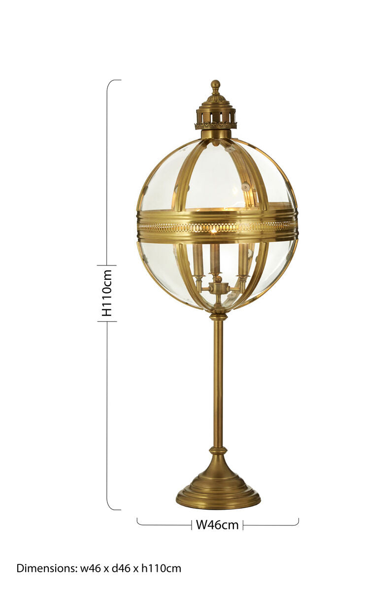 Hampstead Brass Finish Table Lamp - Image 5
