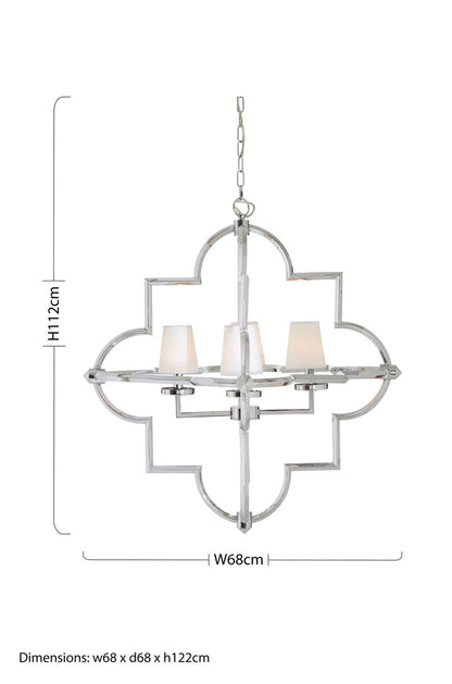 Kensington Townhouse Arabesque Pendant Light