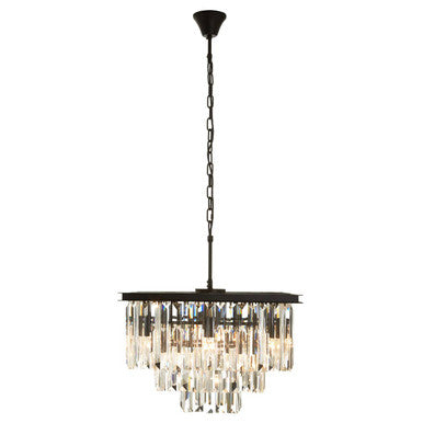Kensington Townhouse Multi Crystal Pendant Light