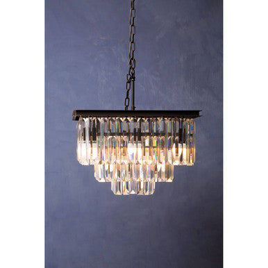 Kensington Townhouse Multi Crystal Pendant Light - Image 4