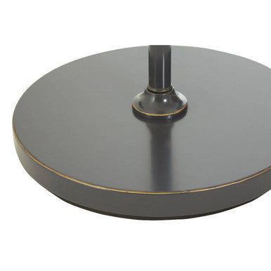 Hampstead Black Finish Floor Lamp With Gauze Shade - Image 3