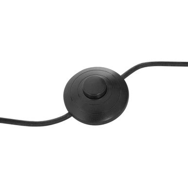 Hampstead Black Finish Floor Lamp With Gauze Shade - Image 4